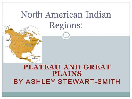 North American Indian Regions: