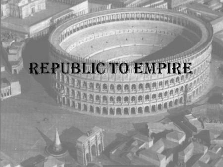  Rome vs. Carthage (trading empire)  3 Punic Wars- fought to control Mediterranean Sea  1 st War  Romans build navy  Carthage wants peace.