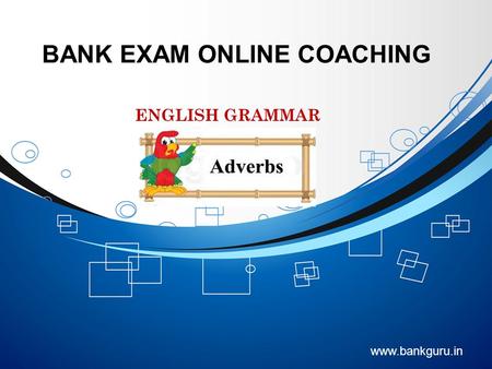 BANK EXAM ONLINE COACHING