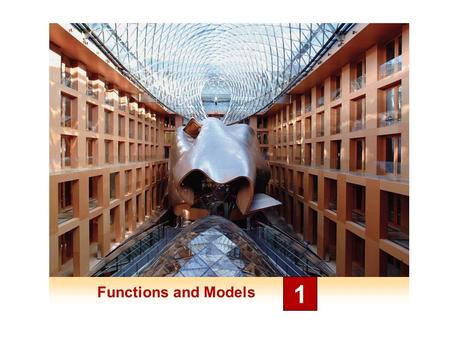 Functions and Models 1. Graphing Calculators and Computers 1.4.