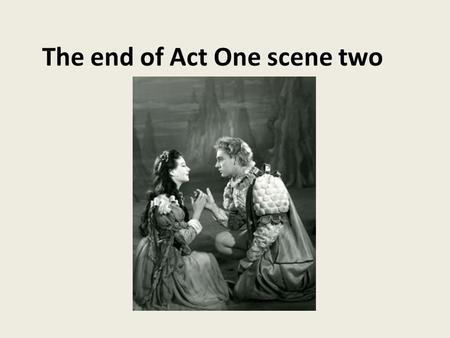 The end of Act One scene two. Explore the symbolism in Ariel’s song (397 – 403) Full fathom five thy father lies; Of his bones are coral made; Those are.