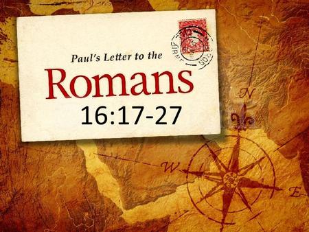 By. 17 I appeal to you, brothers, to watch out for those who cause divisions and create obstacles contrary to the doctrine that you have been taught;