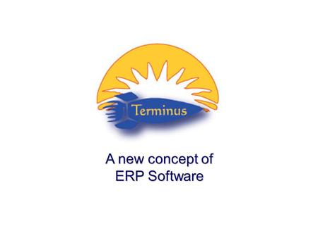  Copyright 2005 – CHRONOS - ITALY A new concept of ERP Software.