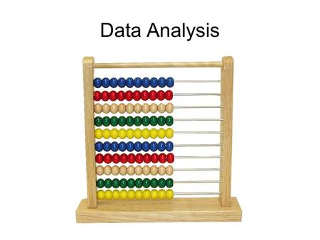 Data Analysis.