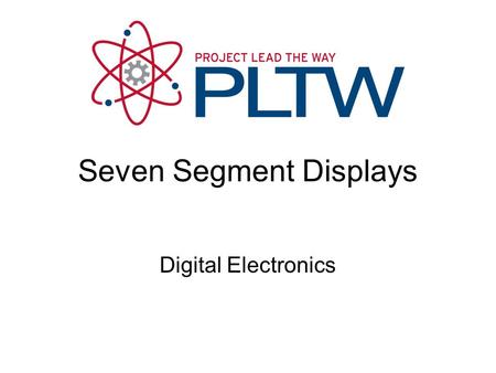 Seven Segment Displays