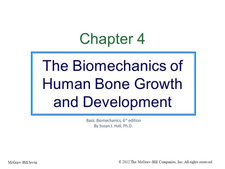 The Biomechanics of Human Bone Growth and Development