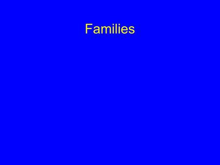 Families Do Families Play an Important Role in Explaining Racial Inequality? Positive Effects of Families –Colin Powell –Oprah Winfrey Adverse Effects.