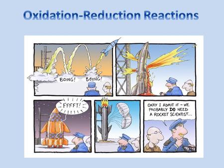 Oxidation-Reduction Reactions