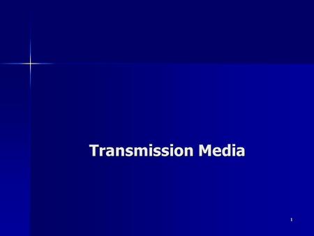 1 Transmission Media. 2 Background Background Guided Media Guided Media Unguided Media Unguided Media.