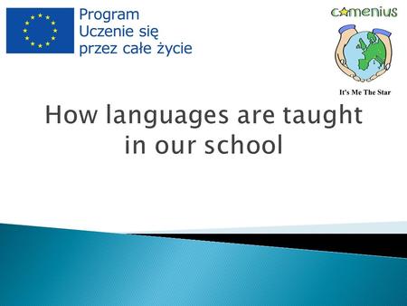  Children start learning English in kindergarten, when they are 5 – 6 years old.  They usually don’t use books.  They learn songs, chants and vocabulary.