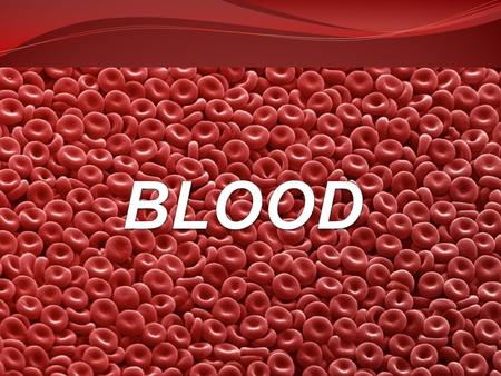 Transports gasses, nutrients, molecules, hormones, and waste products Regulates pH Maintains body temperature Protection against foreign substances Clot.