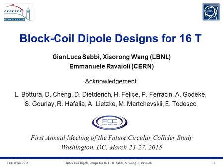 Block-Coil Dipole Designs for 16 T