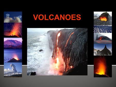 By Mr. D.  A volcano is a mountain that forms when magma reaches the surface of the Earth.  Magma rises because it is less dense than the solid rock.