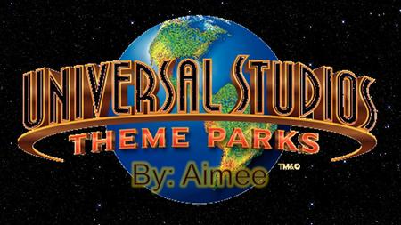 For more than 85 years, Universal Studios has been bringing unique entertainment experiences to millions of people around the world. The only 4 Universal.