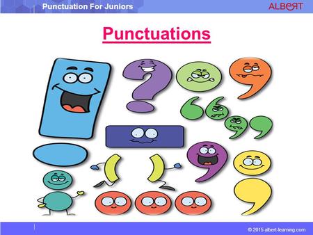 Punctuations.