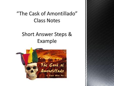 PLOT DIAGRAM Characterization is the process by which the writer reveals the personality of a character. Characterization is revealed through direct.