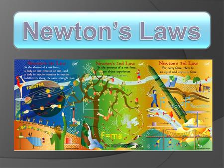 Newton’s Laws.