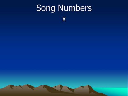 Song Numbers X. By Faith We Live2 You Responded to “the faith”You Responded to “the faith” –Jude 1:3 Beloved, while I was making every effort to write.