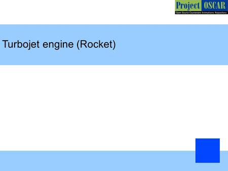 Turbojet engine (Rocket)‏