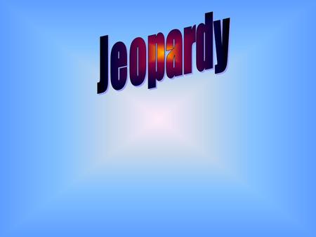 Final Jeopardy Question POV (Point of View) Vocab. 500 Plot Chart ??? Conflict & Vocab. Cont. Conflict & Identity 100 200 300 400 500 400 300 200 100.