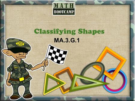 Classifying Shapes MA.3.G.1.