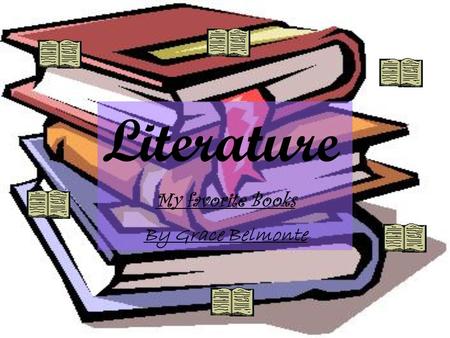 Literature My favorite Books By Grace Belmonte. The author is Lesley M.M. Blume This book is about a girl named Cornelia.She’s sad because she never gets.