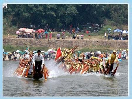 The Dragon Boat Festival The Mid-Autumn Festival.