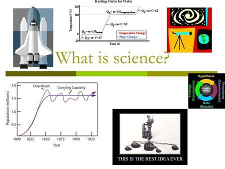 What is science?. Knowledge!  “Science” comes from a latin root word that means Knowledge!  It’s a system that builds and organizes knowledge about.