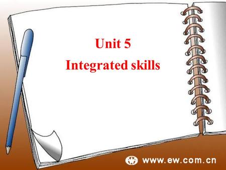 Unit 5 Integrated skills. science fiction film cartoon film.