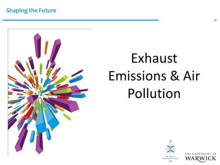 Exhaust Emissions & Air Pollution