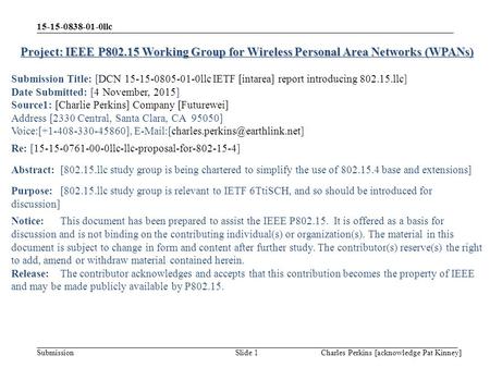 <month year> doc.: IEEE llc