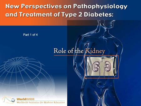 Part 1 of 4. Program Editors Ralph Anthony DeFronzo, MD Professor of Medicine and Chief of the Diabetes Division University of Texas Health Science Center.