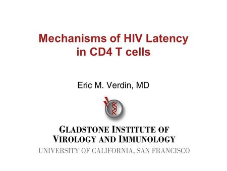 Mechanisms of HIV Latency