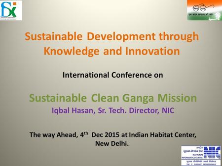 Sustainable Development through Knowledge and Innovation