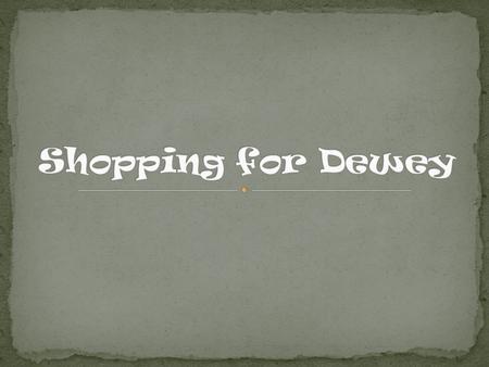 In grocery shopping, all the items you choose are organized and grouped together. Aisle 1Frozen Foods: Ice Cream, biscuits, breads, whipped topping, pie.