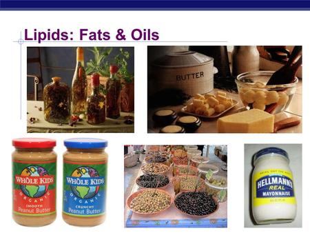 AP Biology Lipids: Fats & Oils AP Biology 2006-2007 Lipids long term energy storage concentrated energy.