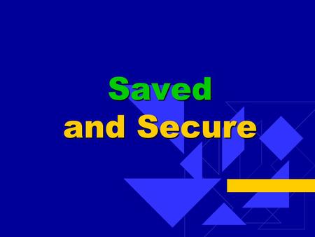 Saved and Secure. Question to you  How can a believer know that his/her act of continuous disobedience to God is not a sign of unbelief?  Is it possible.