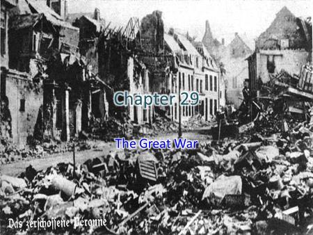 The Balkans The Descent Into War (cont) Germany declared war on Russia on August 1. Russia called upon France to come to its aid, but the Germans.