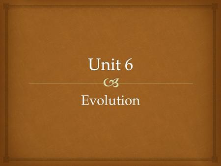 Evolution.   Why is there such a great diversity of organisms on Earth?  What are mutations and how do they lead to new species?  Why do organisms.