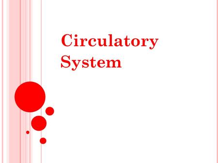 Circulatory System. O RGANS Heart Lungs Veins Capillaries Arteries.