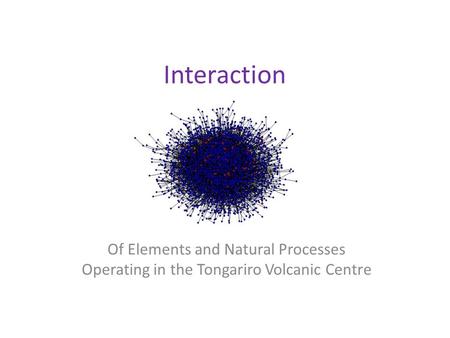 Interaction Of Elements and Natural Processes