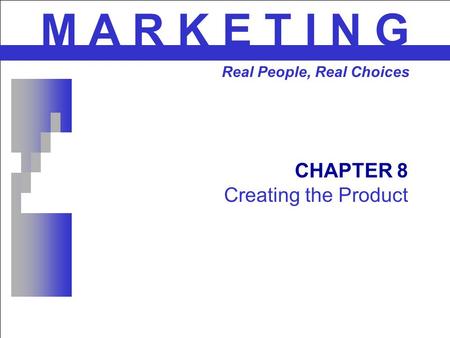 CHAPTER 8 Creating the Product