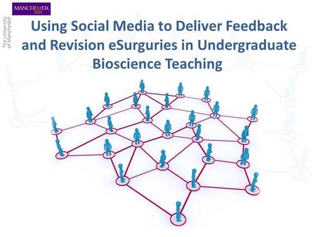 Using Social Media to Deliver Feedback and Revision eSurguries in Undergraduate Bioscience Teaching.