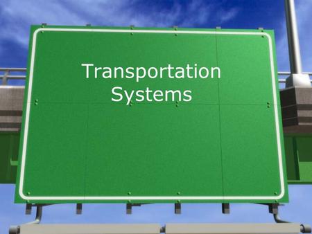 Transportation Systems