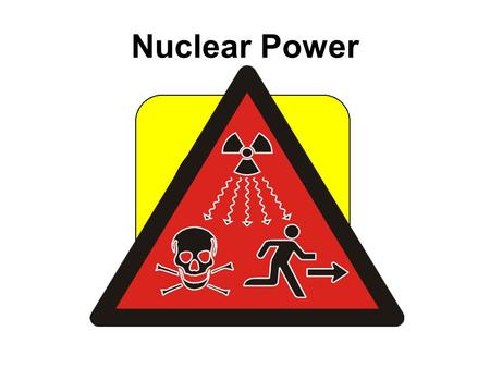 Nuclear Power. An energy future based on fossil fuels is not sustainable......nuclear power does not contribute to climate change – AND there is enough.