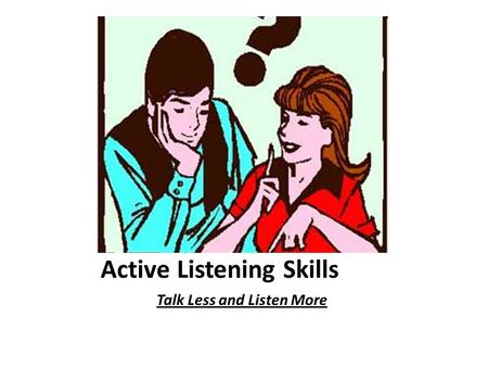 Active Listening Skills