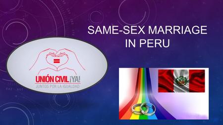 SAME-SEX MARRIAGE IN PERU. Comparison As of today in America, 37 of 50 states have same-sex marriage or marriage equality.