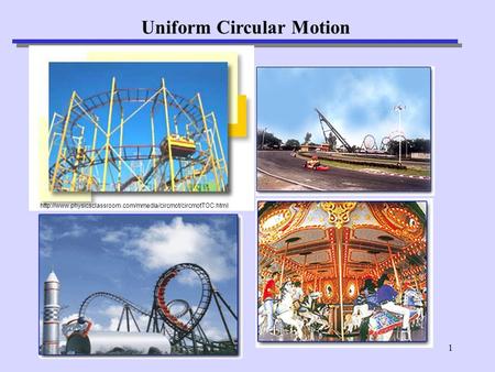 Uniform Circular Motion