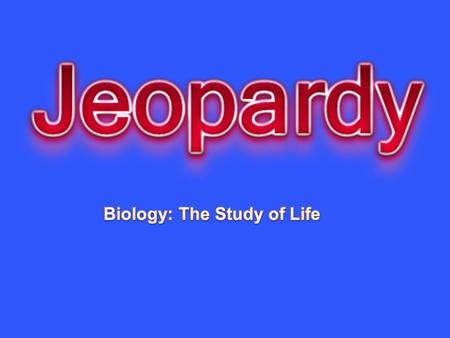 Characteristics of Living Things Other Branches of Biology Organic Molecules in Living Things Nutrients Needed by Living Things Key Words and Prefixes.