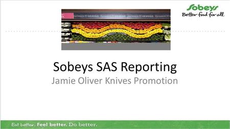 Jamie Oliver Knives Promotion